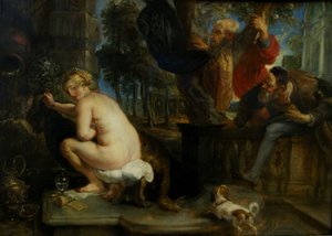 Susanna og de eldste av Peter Paul Rubens